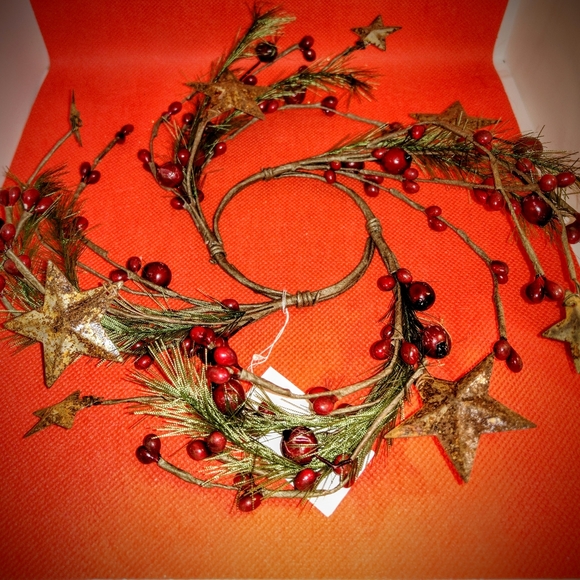 Rustic Christmas Candle Rings - Picture 3 of 4